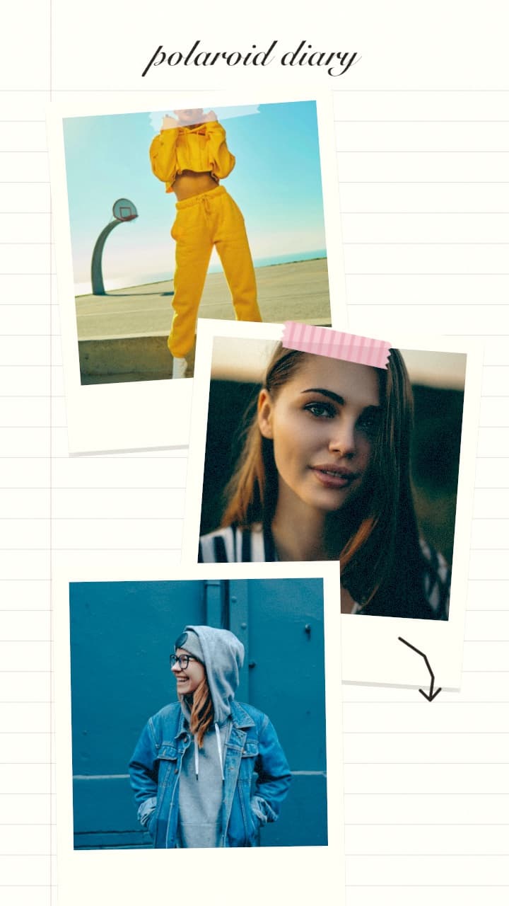 Polaroid Diary，以 CamCam 製作